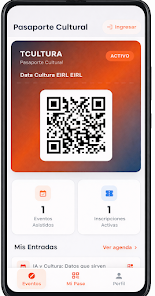 TCultura Connect screen